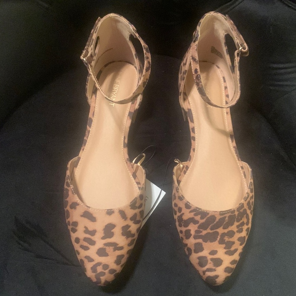 Women leopard flats
